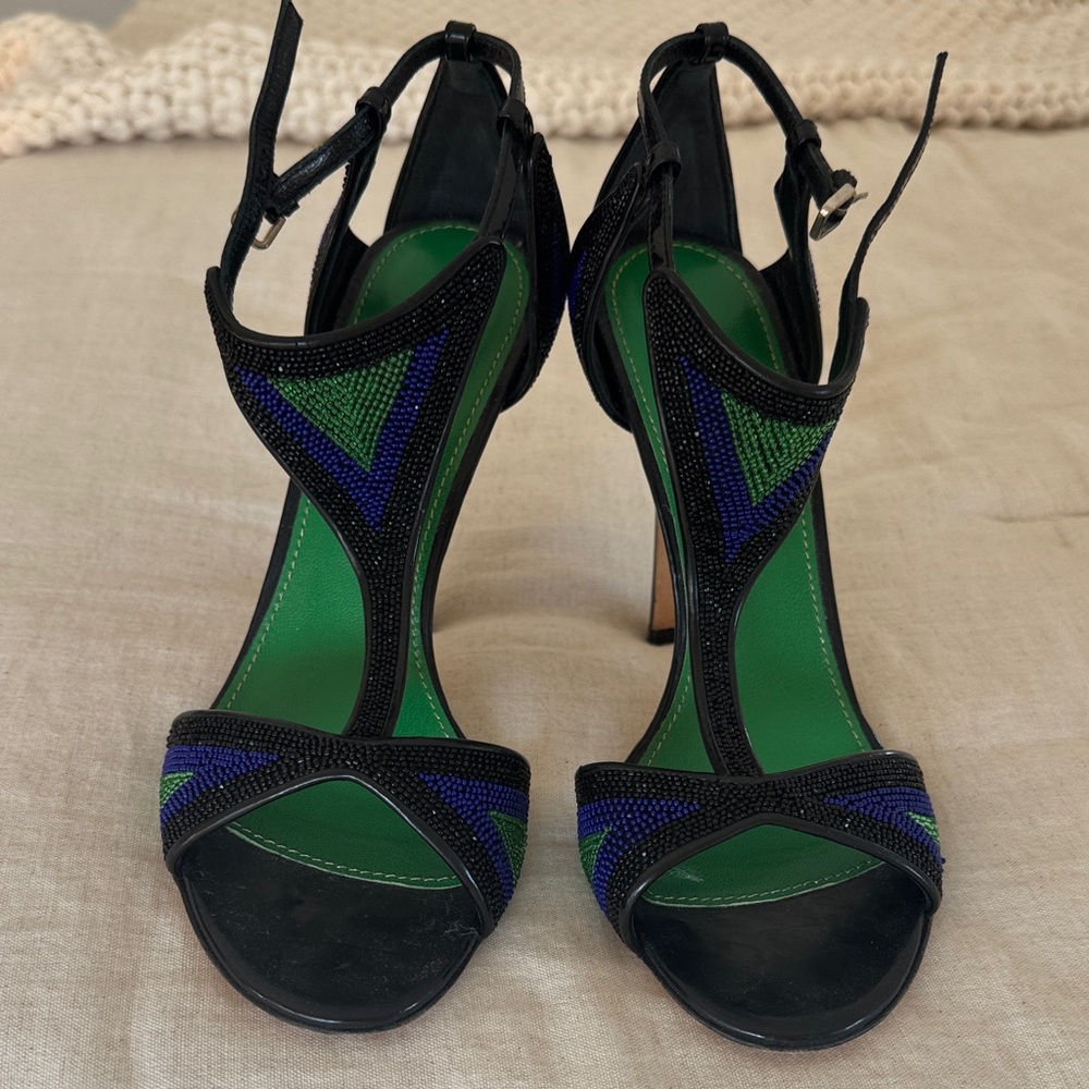 STUNNING RARE SERGIO ROSSI HEELS 7 - Picture 2 of 5
